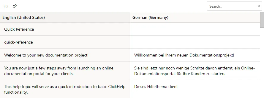 Translation editor compact