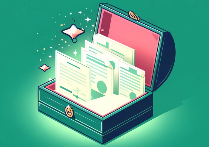 documents as valuable treasures