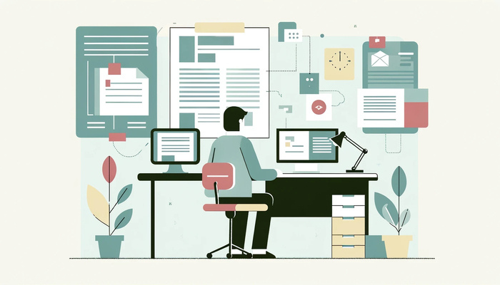 technical publications manager at work