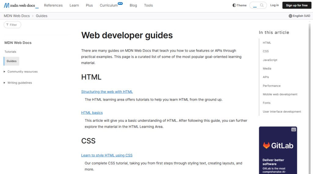 mdn web docs