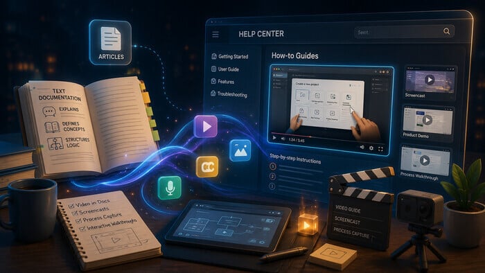 Multimedia Documentation: Videos, Screencasts, and Automated Process Capture